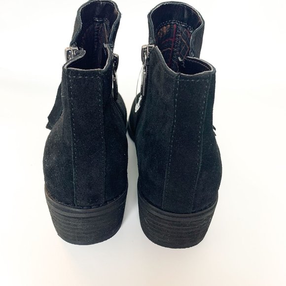 Blondo black suede zip up bootie waterproof 8 - Picture 4 of 7